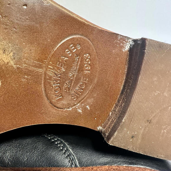 Kork Ease Ryder Black Leather Ankle Boot Bootie 7.5 - Picture 8 of 9